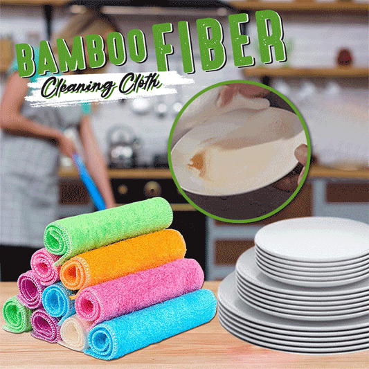 Bamboo Fiber Cleaning Cloth
